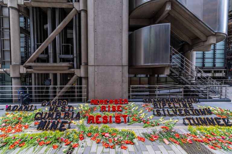 Climate Justice Memorial at Lloyd’s of London