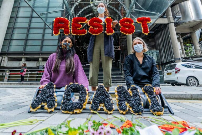 Lloyd’s of London Climate Memorial – #DefundClimateChaos Global Day of Action