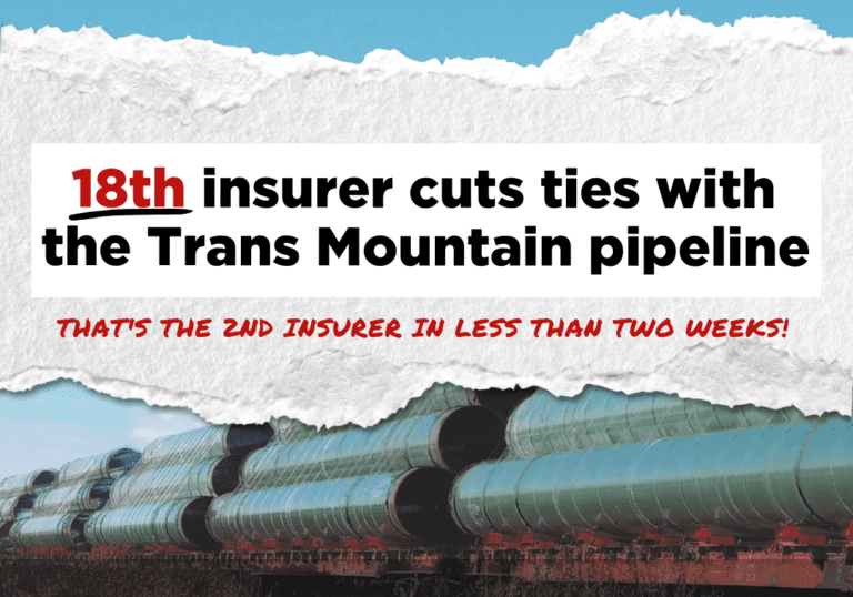 Arch severs ties with Trans Mountain Pipeline amid climate & flood risk
