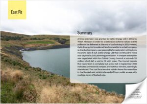 East Pit coal mine"