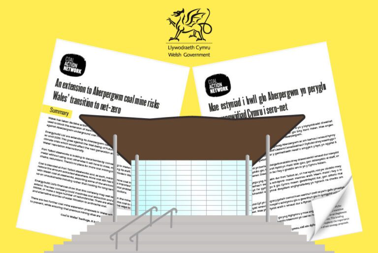 Senedd briefing on Aberpergwm coal mine