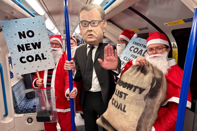 Santa delivers Christmas coal to Gove for Whitehaven approval