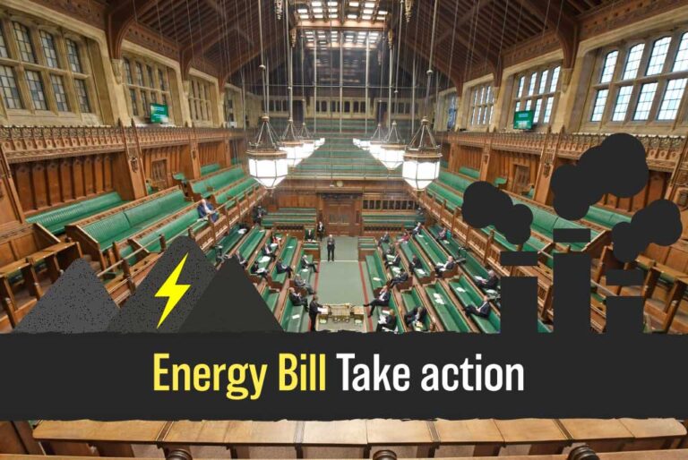 Energy Bill – cut out coal!