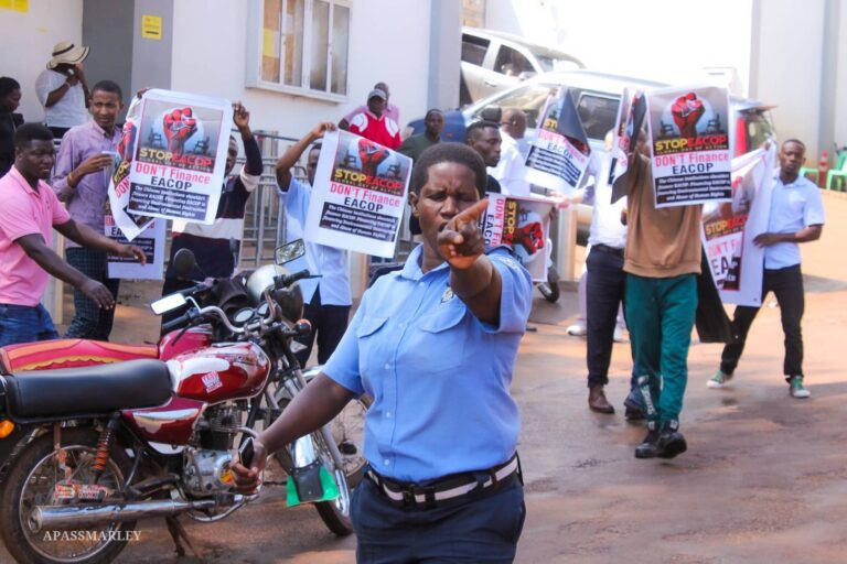 EACOP: Global Day of Action against Chinese involvement in the pipeline