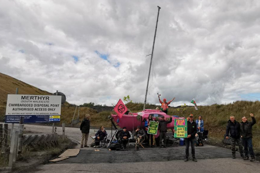 Charges dropped for activists blocking Ffos-y-fran coal mine