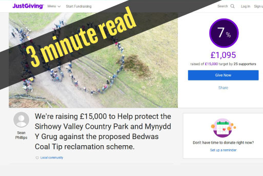 Support local campaign group resist Bedwas coal mine