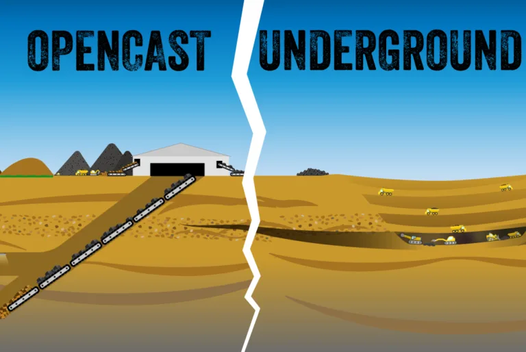 Opencast vs deep coal mines: what’s the difference?